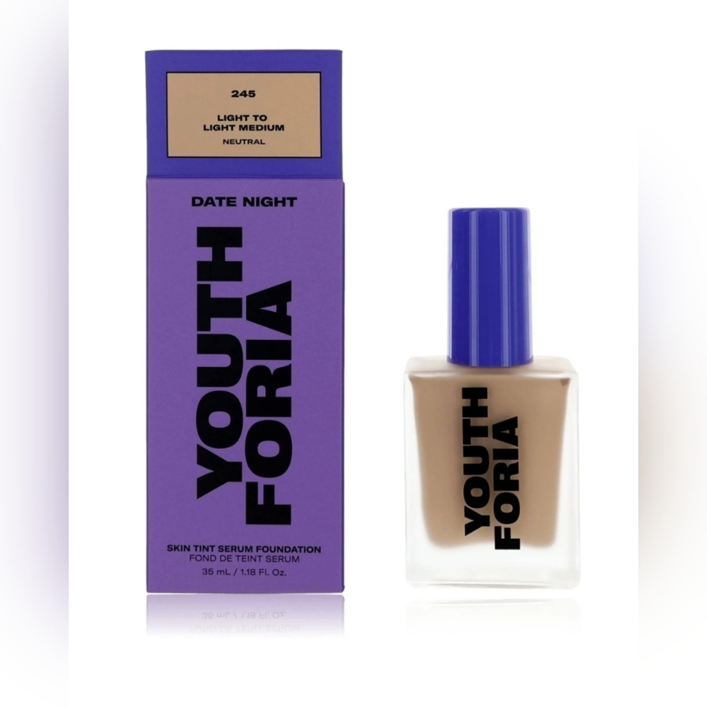 BUNDLE OF 2 - Youthforia Serum Foundation - 245-Light To Light Medium